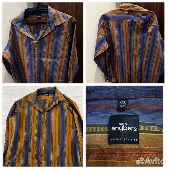Фирменные рубашки TCM,Еngbers,Ben Sherman,Batisti