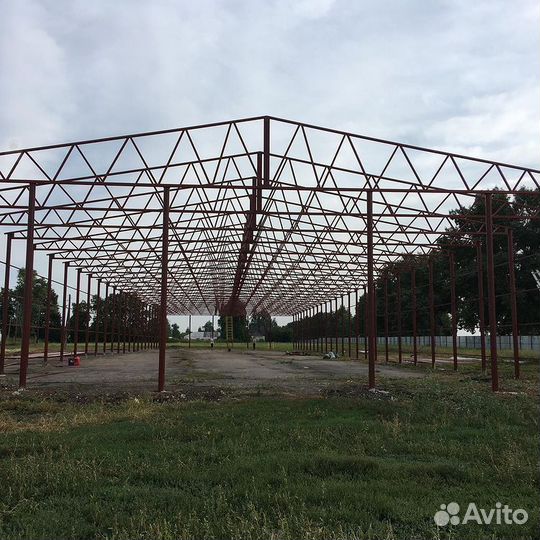 Производство ангаров, складов, навесов