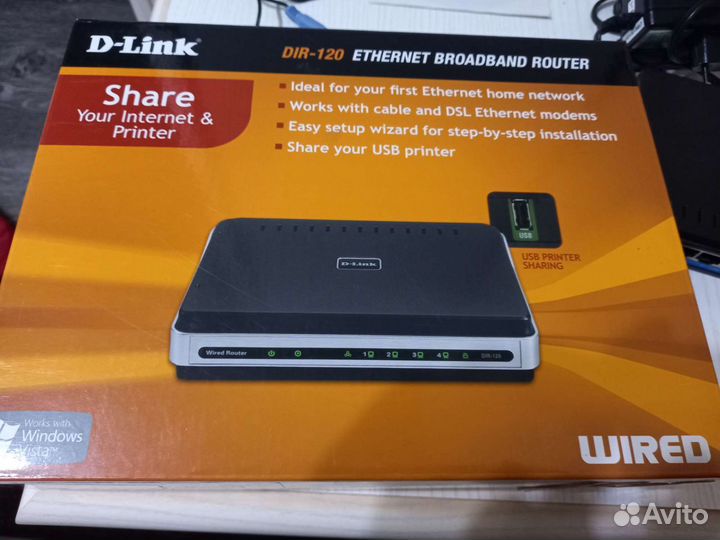 Роутер D-link dir-120