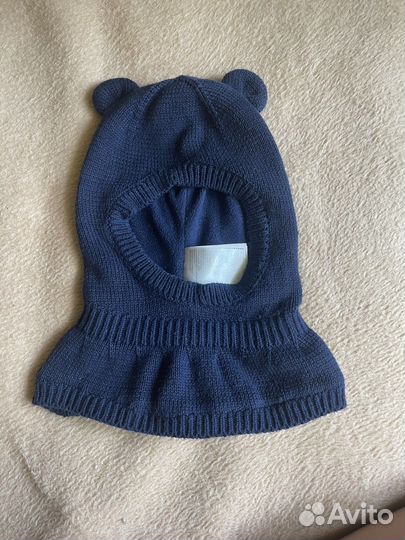 Шапка шлем H&M 74/80