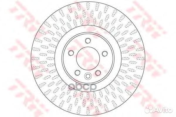 Диск тормозной land rover: range rover iv 12