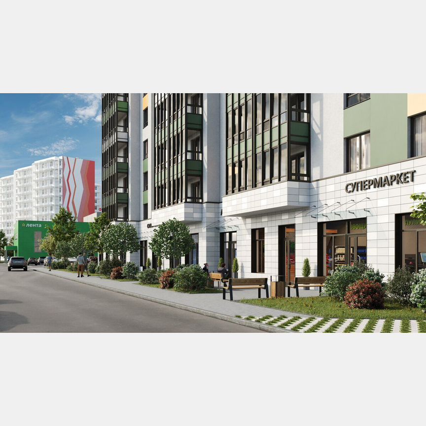 1-к. квартира, 33,5 м², 15/18 эт.