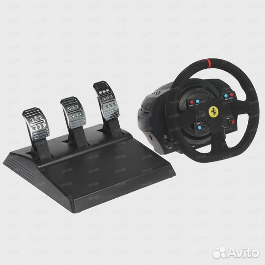 Игровой руль ThrustMaster T300 + кпп