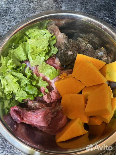 Мясо для собак готовый рацион