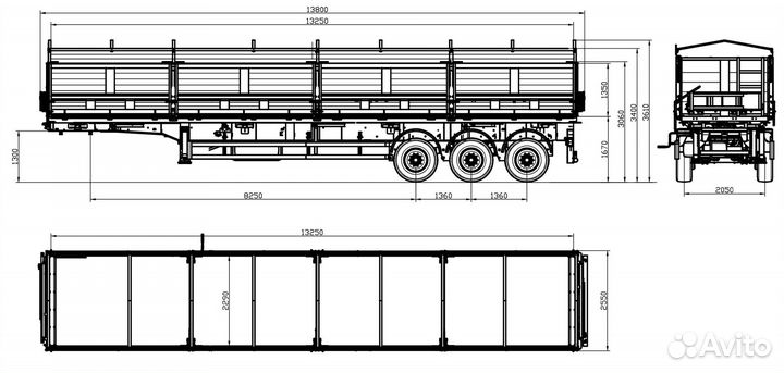 Полуприцеп самосвальный Sigma-S C93315, 2023