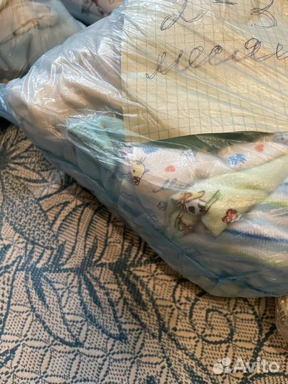 Детские вещи на девочку пакетом