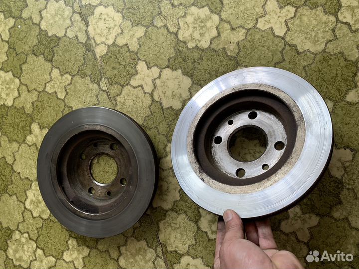 Тормозные диски передние на Ладу