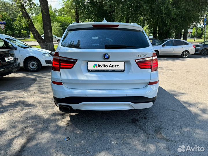 BMW X3 2.0 AT, 2015, 88 327 км