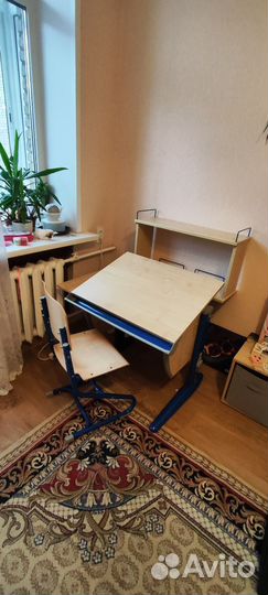 Детский письменный стол и стул Деми