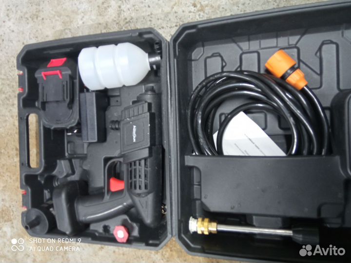 Аккумуляторная мойка