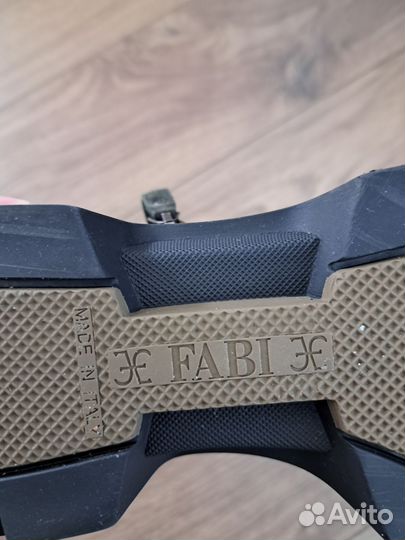 Ботильоны новые 40 fabi италия