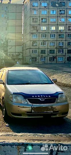 Бампер toyota corolla 120