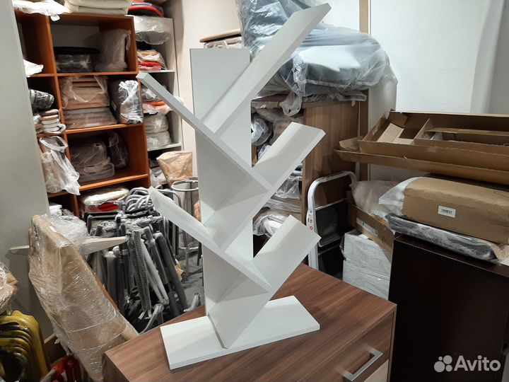 Полка настольная S2 белая