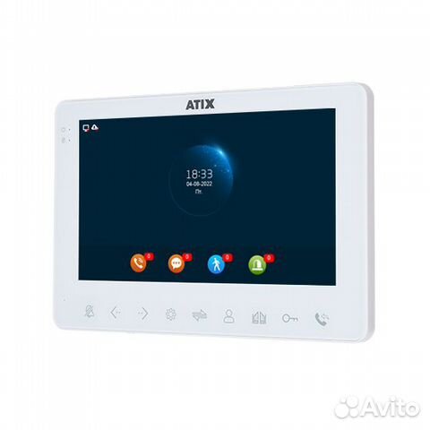 AT-I-K711C/T White Комплект видеодомофон atix