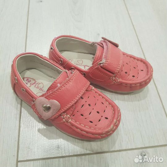 Мокасины для девочки Котофей