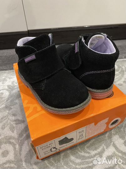 Ботинки длч девочки