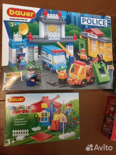 Dauer, lego Duplo конструкторы, PlayDoh машинки
