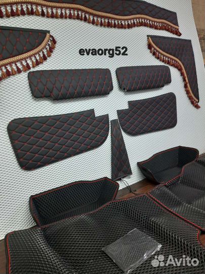 Комплект Лабрекены и 3д эва коврики на ГАЗель