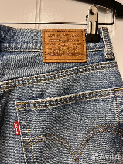 Джинсовая юбка levis