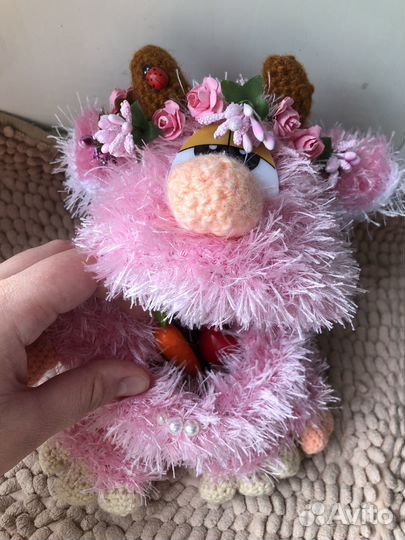 Логопедическая вязаная игрушка говорушка