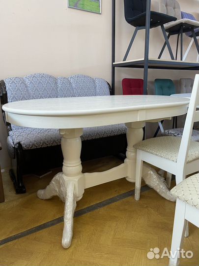 Стол массив «Презент» раздвижной