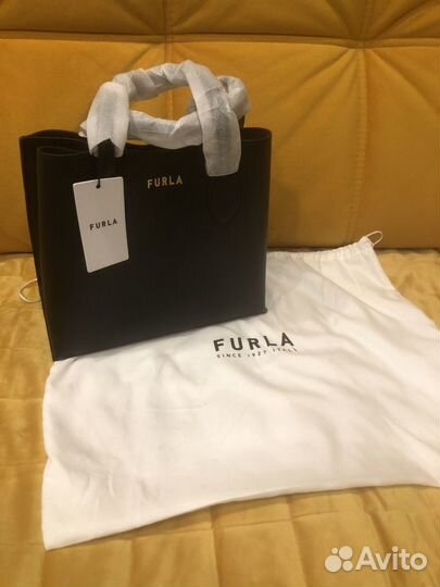 Cумка furla era s tote черная