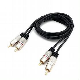 Межблочный аудио кабель 2RCA - 2RCA 1.5м