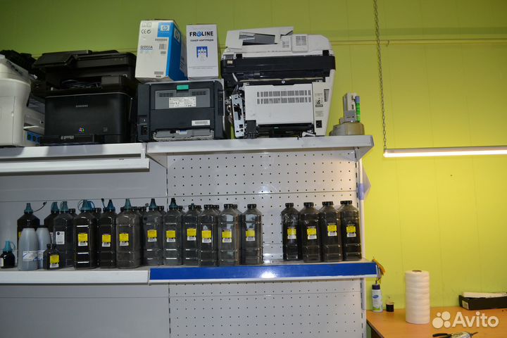 Заправка картриджей / Ремонт принтеров (выезд)