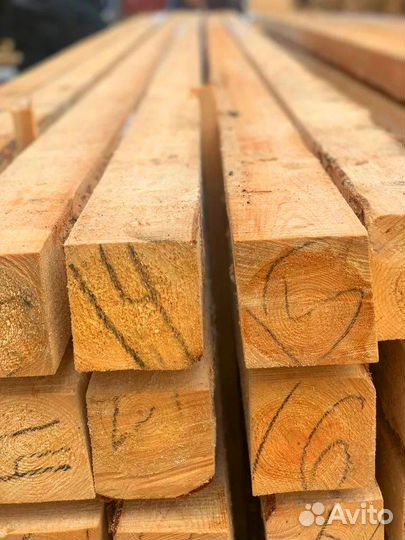 Брус от производителя строганный, лиственница, сух