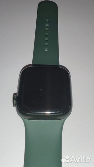 Часы apple watch 7 41 mm зеленые