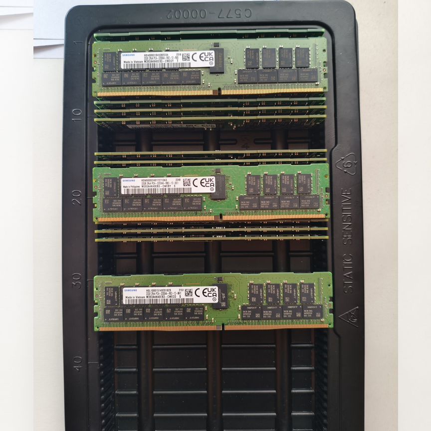 [EB3-CWE] 32 Gb 3200 Mhz Rdimm Samsung Склад 30 Шт