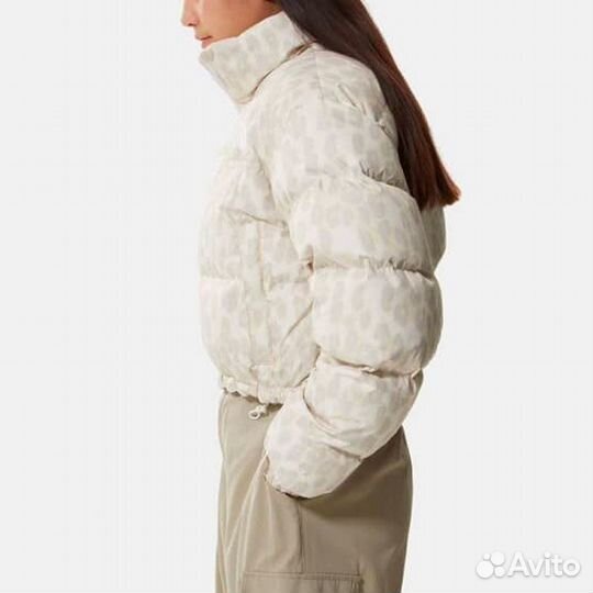 THE north face Down Jacket Women's Off White (XL)(75)