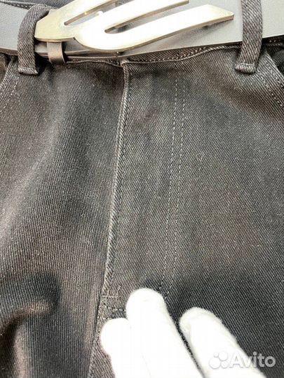 Джинсы широкие прямые трубы багги