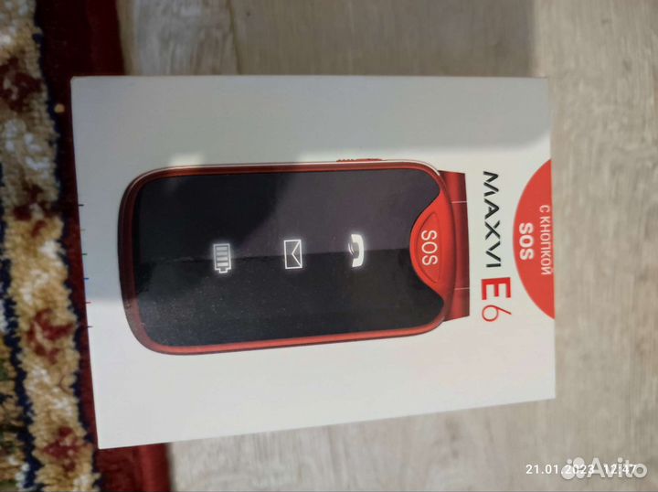 Мобильные телефоны Maxvi E6