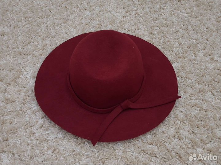 Шляпа фетровая женская