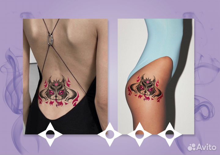 Рисую эскизы тату