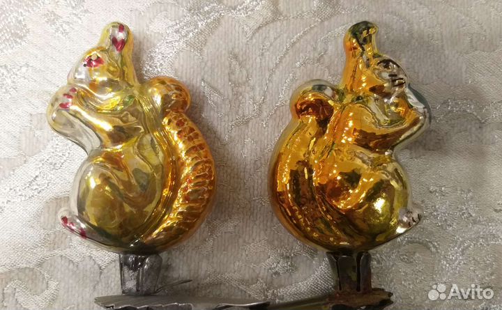 Игрушки СССР ёлочные