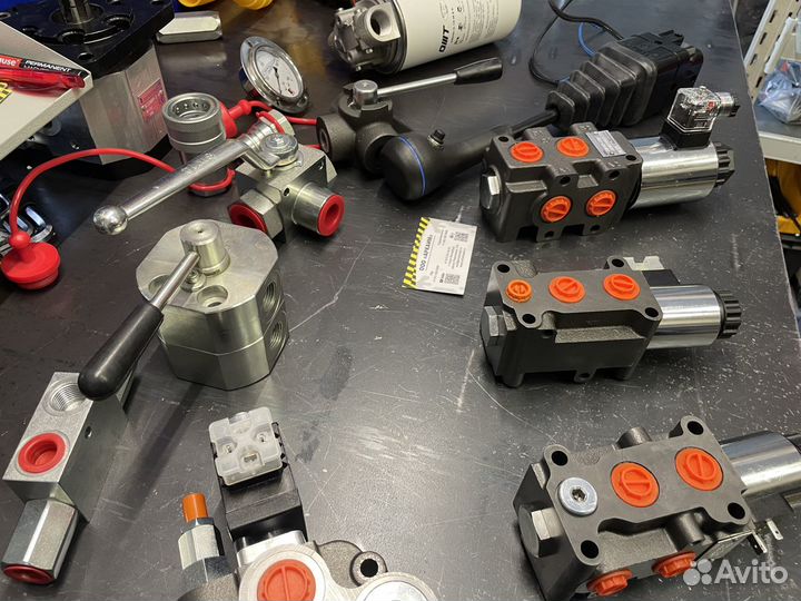 Дивертор гидравлический электро управление 12В 24В