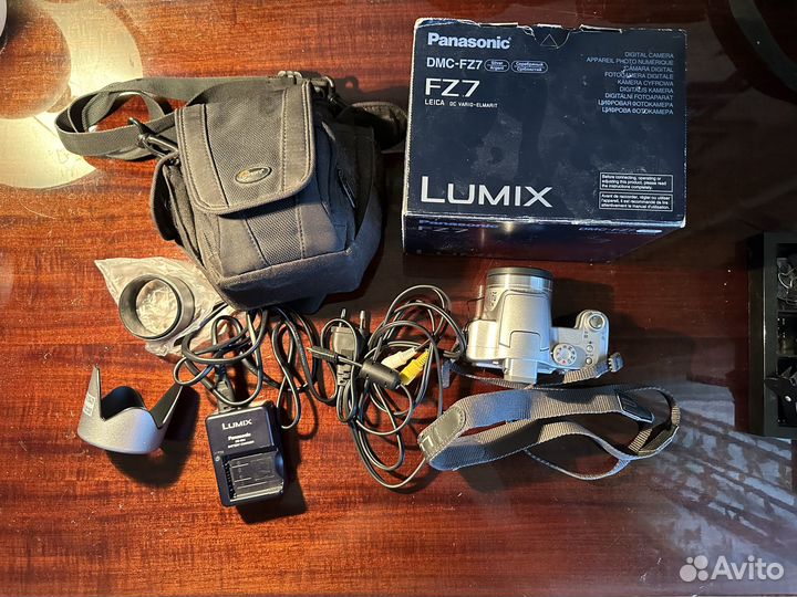 Цифровой фотоаппарат panasonic lumix dmc-fz7