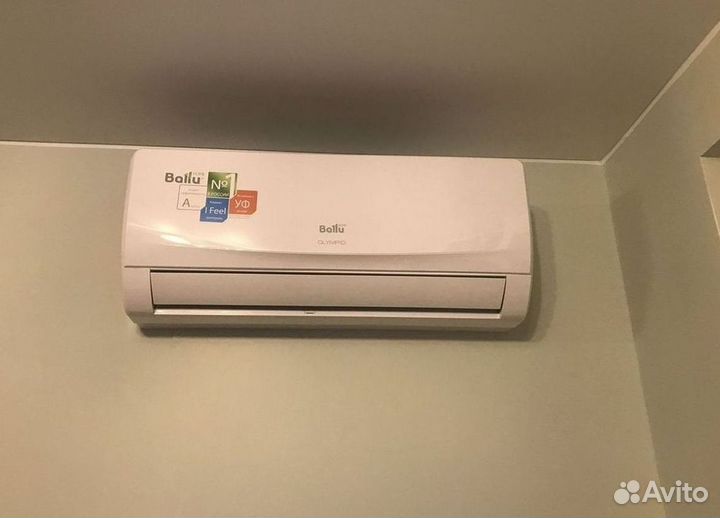 Сплит система с установкой