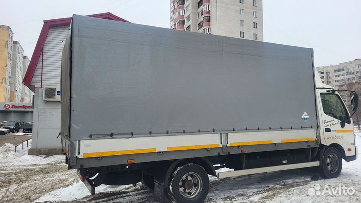 Кузов, фургон бортовой тентованный