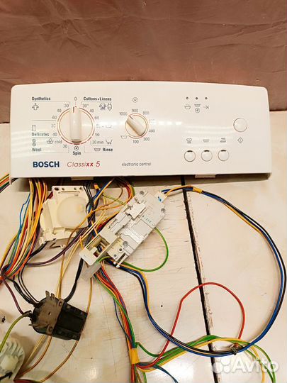 Модуль управления стиральной машины bosch