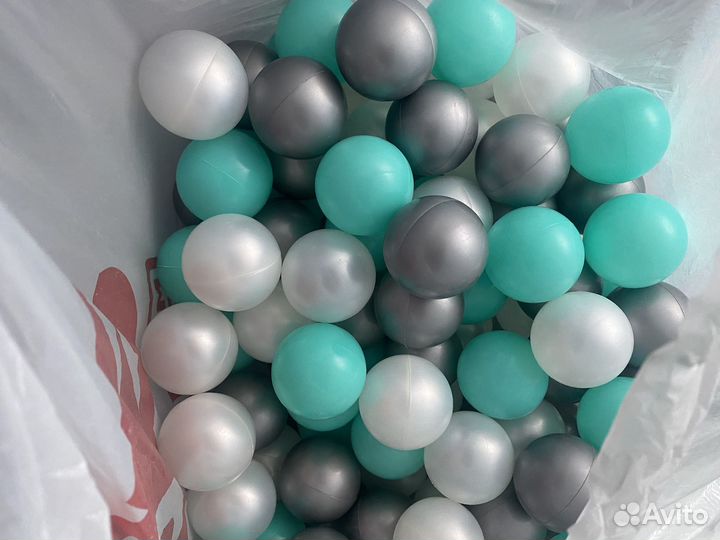 Детский сухой бассейн с шариками бу