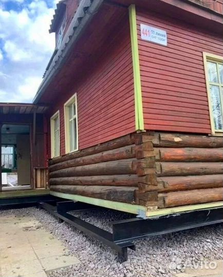 Подъем дома / замена венцов с гарантией