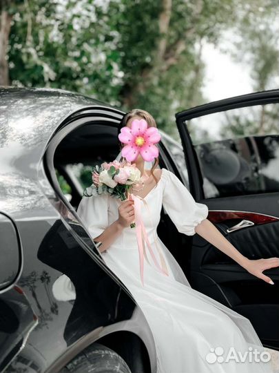 Свадебное платье миди