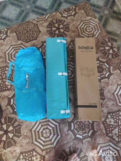 Манеж детский складной