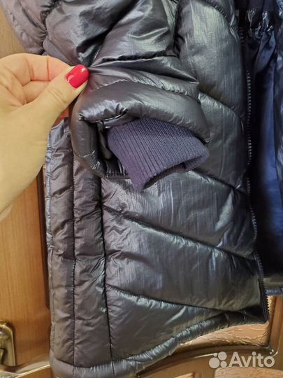 Зимнее пальто на девочку Button Blue