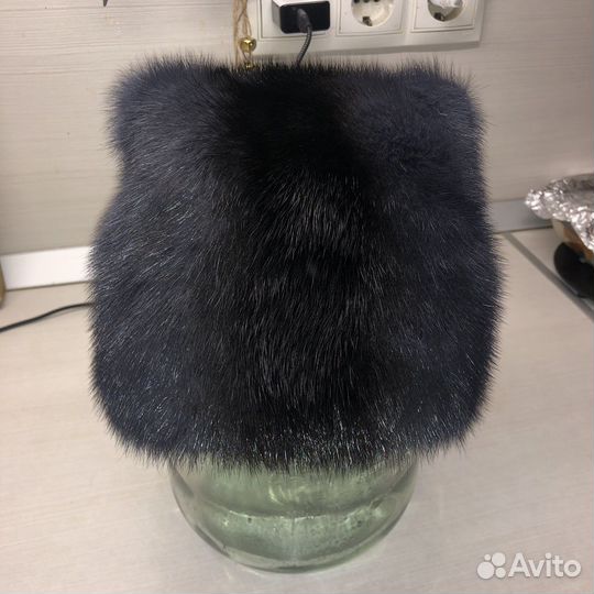 Шапка норковая женская
