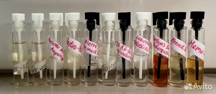 Духи миниатюры, пробники, отливанты, сэмплы