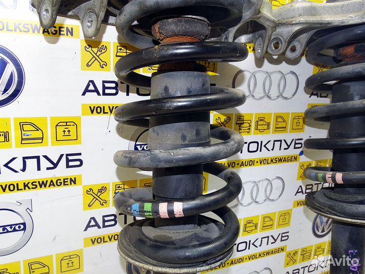 Амортизаторы передние+пружины Ауди A4 А4 B7 Б7 к-т
